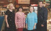 Jennifer, Pam, Georgia and Tim in Flagship Store