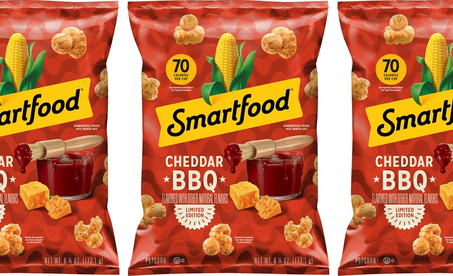 Smartfood Cheddar BBQ popcorn