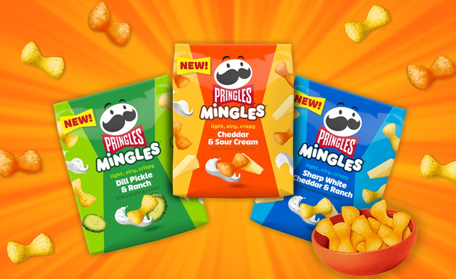 Pringles Mingles puffed snacks