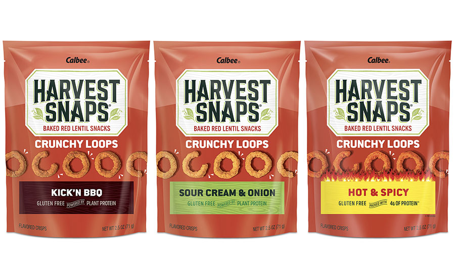 harvest snap crunchy loops chips