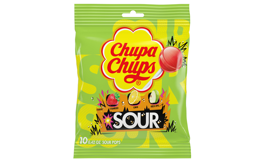 chupa chups sour lolipops