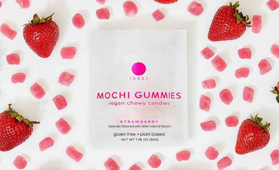 strawberry mochi gummies