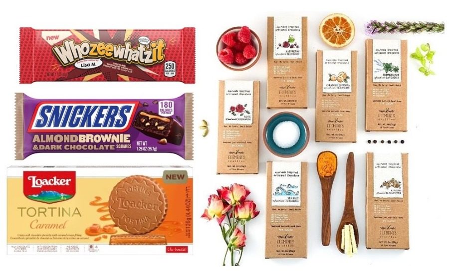 Buy Mini American M&M Candy Hamper Box, Assortment Includes M&M's Peanut  Butter, Pretzel, Mint, Cookies