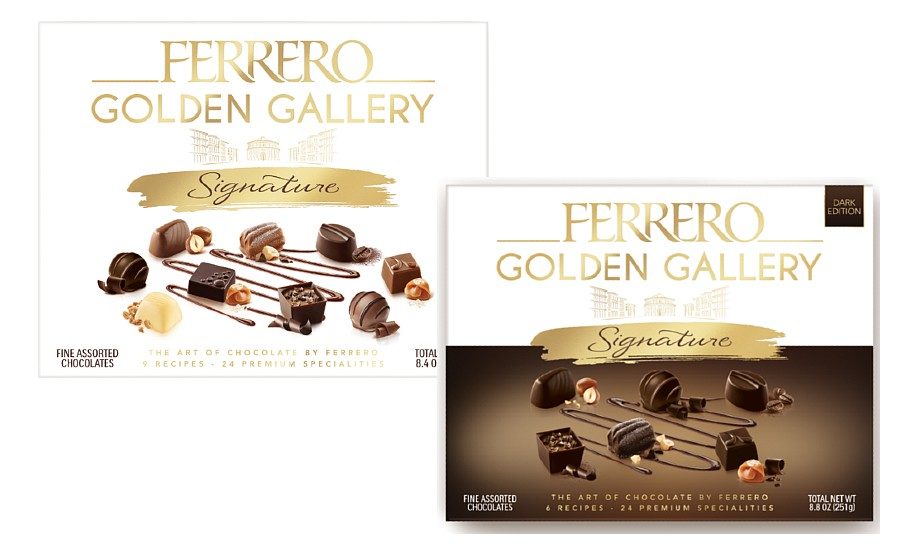 Ferrero USA Launches Ferrero Golden Gallery Signature, A New Premium  Chocolate Brand