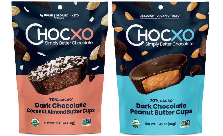 ChocXO unveils two dark chocolate butter cups | 2021-06-23 | Snack Food ...