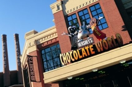 Nearing the end of the tour--some of the brands Hershey manufactures -  Picture of Hershey's Chocolate World - Tripadvisor