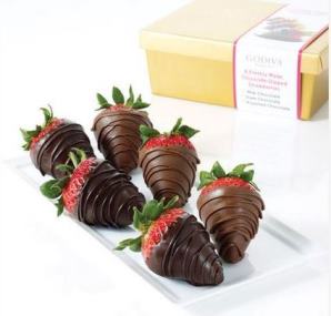 Belgian Chocolate Dipped Strawberries Godiva