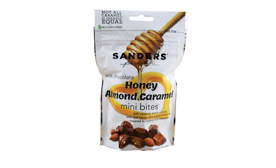 Sanders Milk Chocolate Sea Salt Caramel Mini Bites 3.75 oz