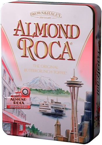 Almond Roca Centennial Tin Brown & Haley