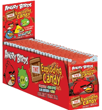 Angry Bird Exploding Candy and Popping Candy