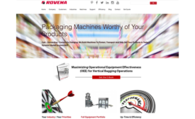 Rovema North America new website